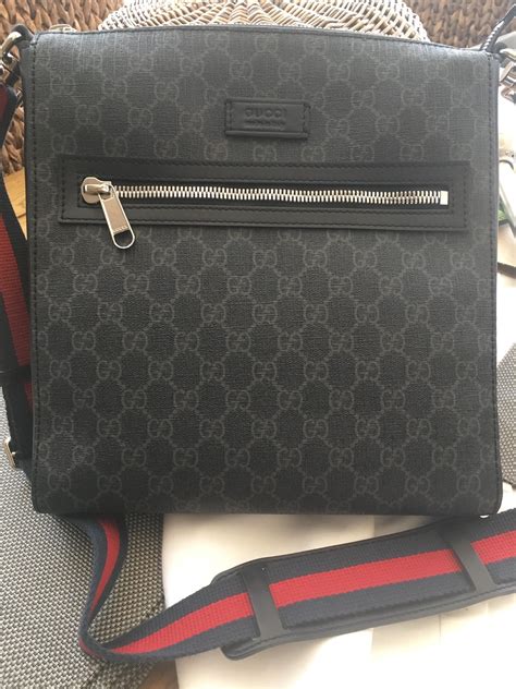 fake gucci supreme bag|gucci supreme messenger bag.